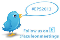 Follow this meeting on twitter: @azuleonmeetings #EPS2013